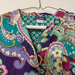 paisley button down shirt